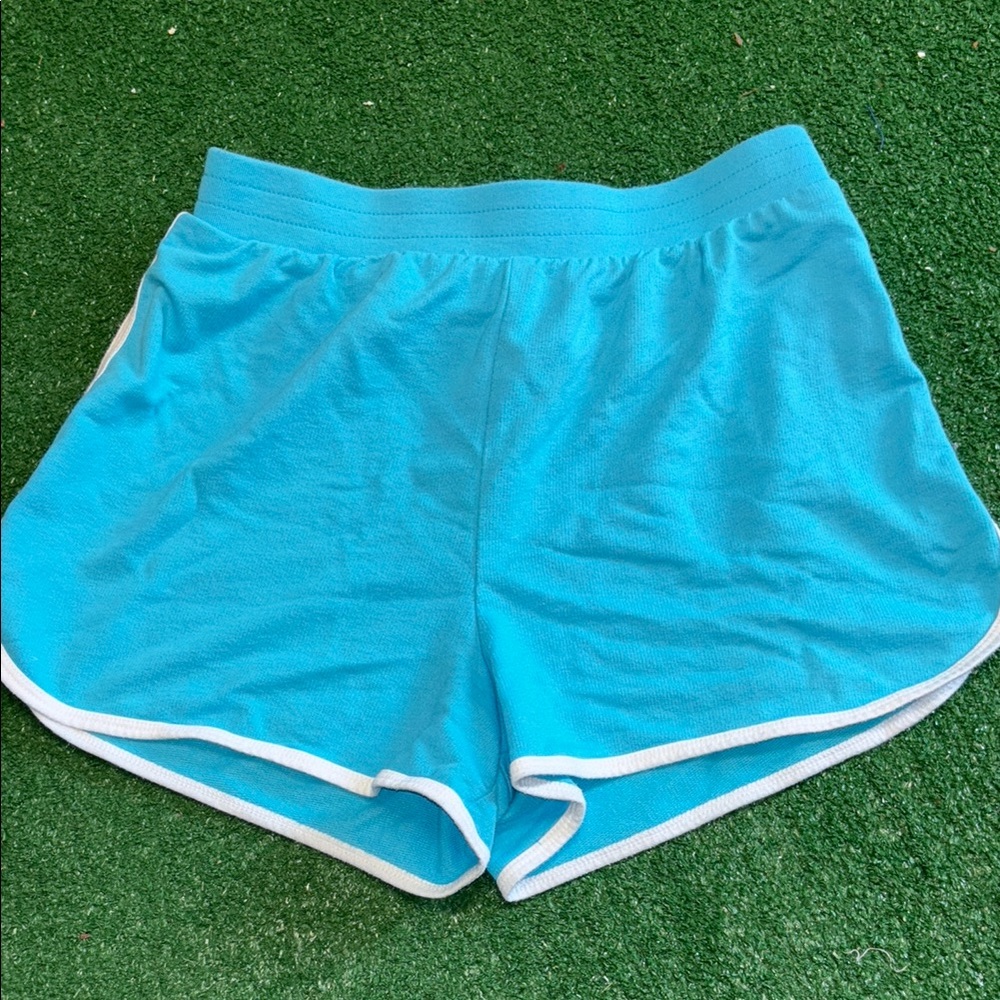Women's Blue Athletic Shorts